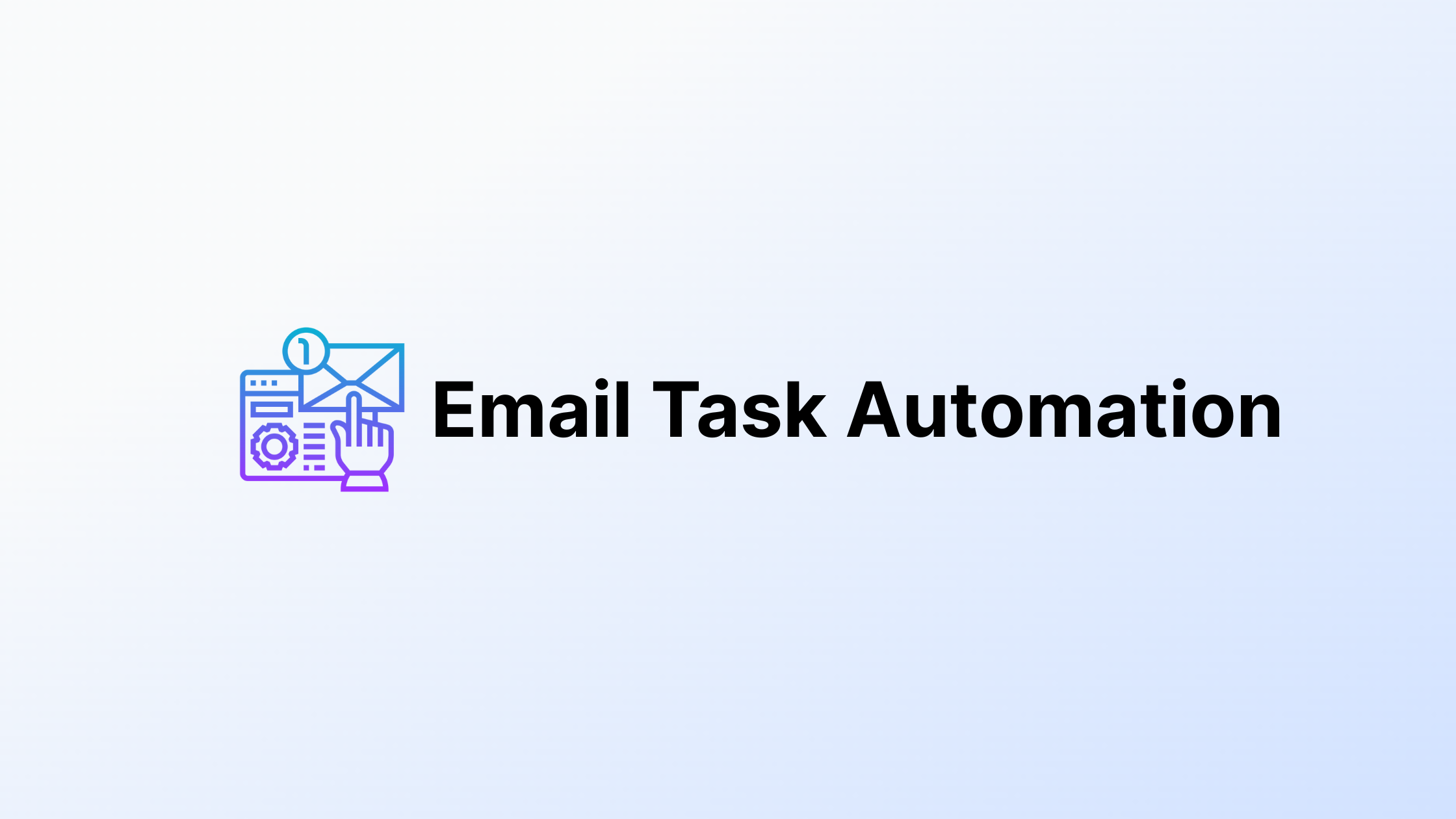email task automation