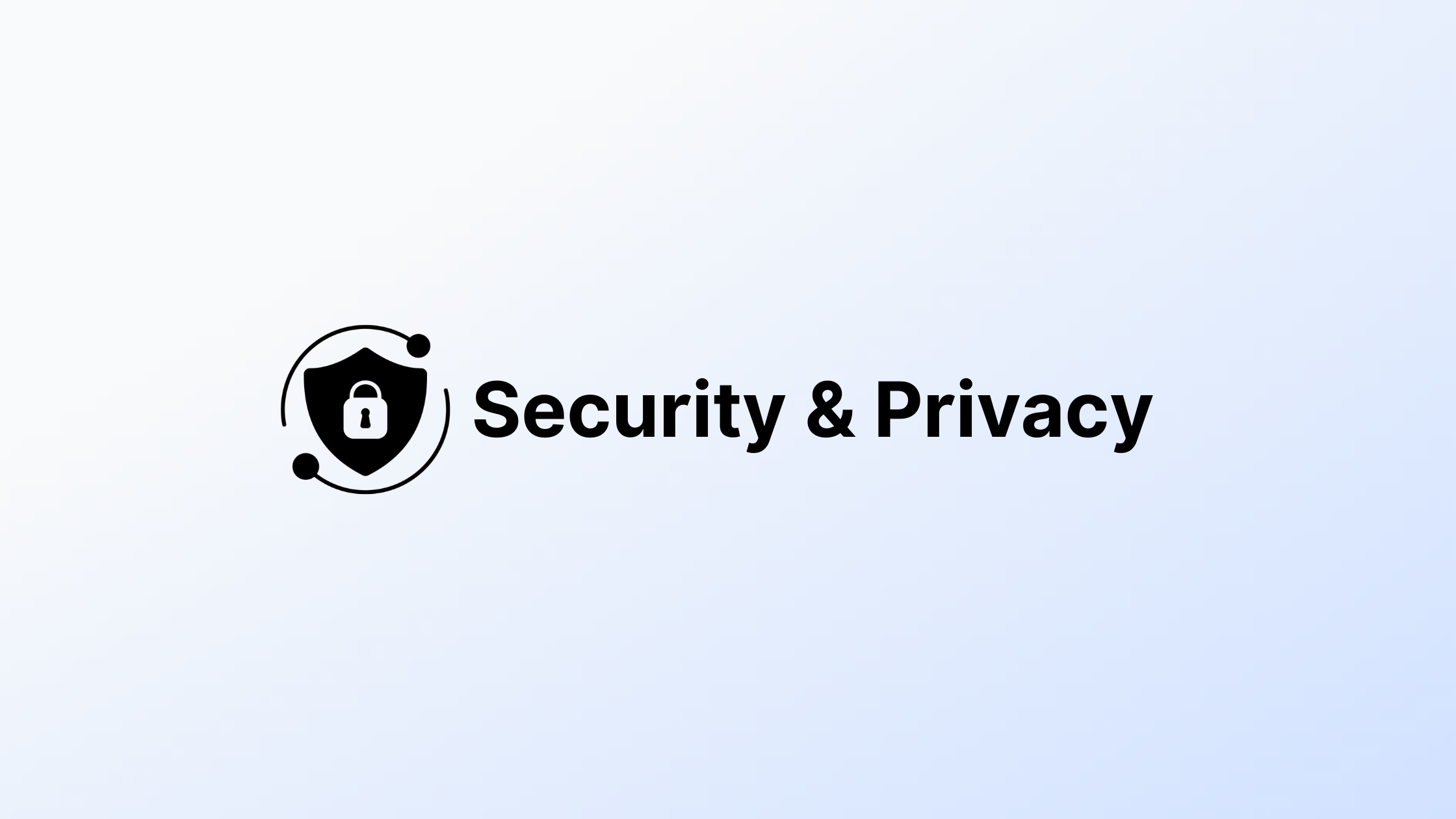 security and privacy