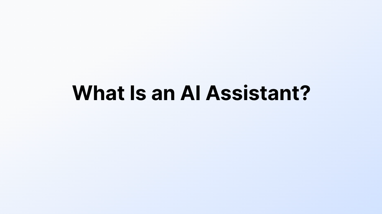what is an ai assistant?